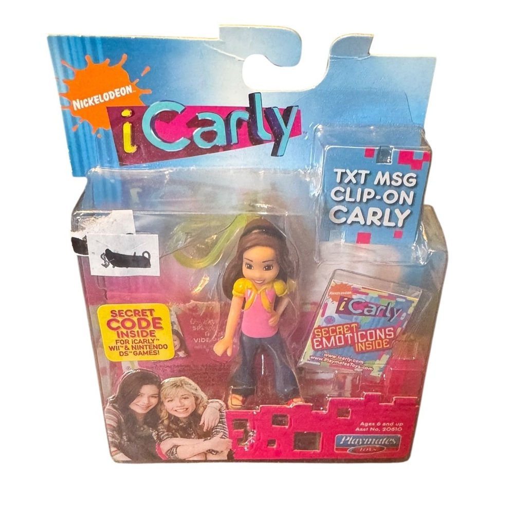 Vintage Nickelodeon iCarly Txt Msg Clip On Doll - Picture 5 of 8